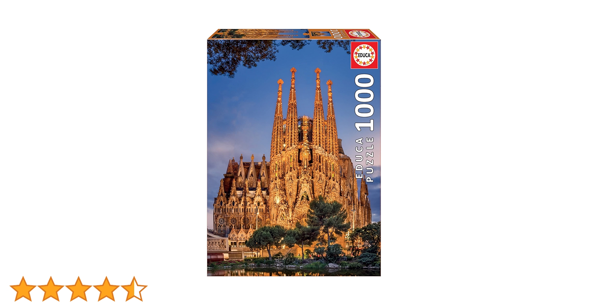 Amazon.co.jp: 1000ピース ジグソーパズル Educa サグラダ・ファミリア